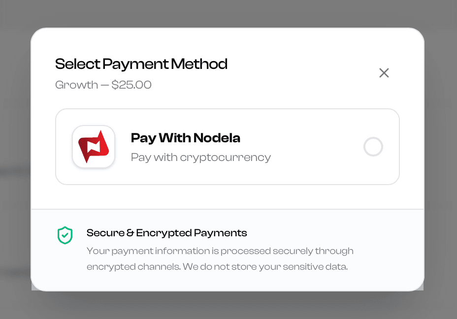 Sample Checkout Preview